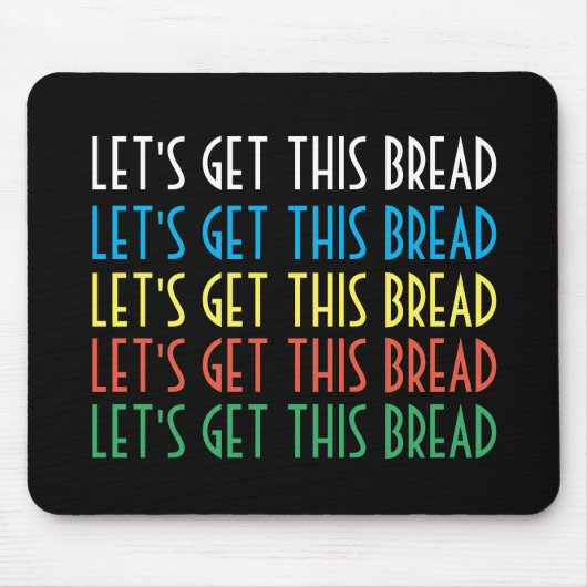 このパンを得よう マウスパッド (正面)