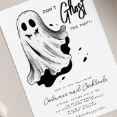 このパーティーに幽霊のように扱わないで、ハロウィンなんだからさ 招待状