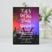 このパーティーの開始 | 誕生日パーティー 招待状 (スタンド正面)