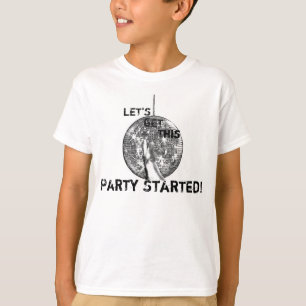 このパーティーを始められる得よう Tシャツ