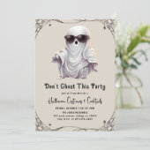 このパーティーを幽霊で終わらせない 大人のハロウィンパーティー 招待状 (スタンド正面)