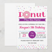 このパーティーを逃すな、招待状 招待状 (正面/裏面)