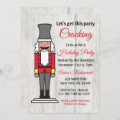 このパーティークラックホリデー招待状 招待状 (正面/裏面)