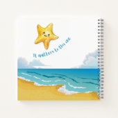 このヒトデの話は重要だ。 ノートブック (裏面)