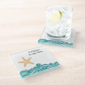 このヒトデは大事だ ガラスコースター (アングル)