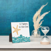 このヒトデは大事だ フォトプラーク (インサイチュ)