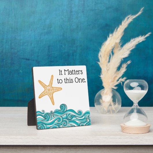 このヒトデは大事だ フォトプラーク (インサイチュ)