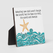 このヒトデは大事だ フォトプラーク (正面)