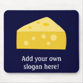 このビッカスタマイズグ・チーズのグラフィック マウスパッド (正面)