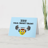 このビートをスマイリーGet Well Card カード (正面)