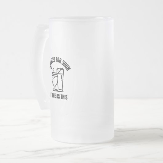 このビールのような時期に作られました フロストグラスビールジョッキ (正面左)