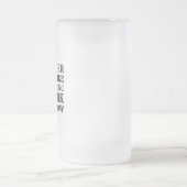 このビールは同類を味わいます フロストグラスビールジョッキ (中央)