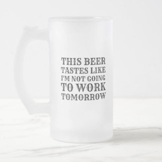 このビールは同類を味わいます フロストグラスビールジョッキ