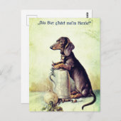 このビールは私の主人のものだ！ ポストカード (正面/裏面)