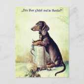 このビールは私の主人のものだ！ ポストカード (正面)