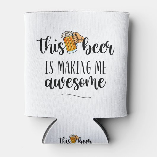 このビールは私をクーラーボックスに見せ素晴らしる 缶クーラー (正面)