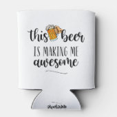 このビールは私をクーラーボックスに見せ素晴らしる 缶クーラー (裏面)