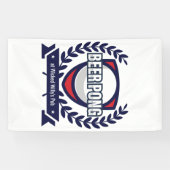 このビールポンのロゴをカスタマイズする 横断幕 (横)