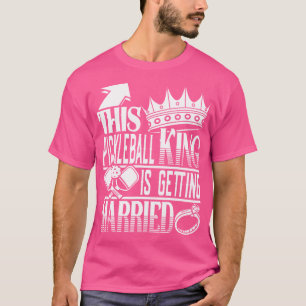 このピックルボール王が結婚する バチェラーパーティーP Tシャツ