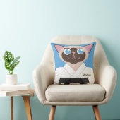 このピロー空手カットパーソナライズされた クッション (椅子)