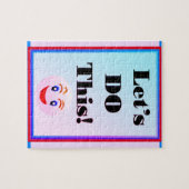 このピンクブルーパズル ジグソーパズル (横)