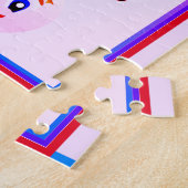 このピンクブルーパズル ジグソーパズル (側面)