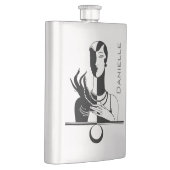 このファッションモデルのフラスコのあなたの名前 フラスク (右)