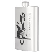 このファッションモデルのフラスコのあなたの名前 フラスク (左)