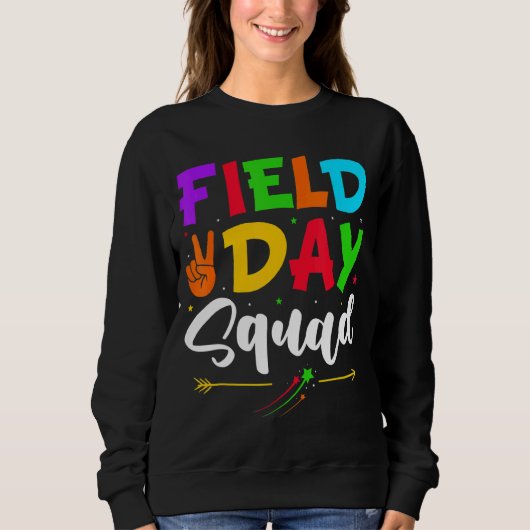 このフィールドデイをやろうThing先生学生Scho スウェットシャツ (正面)