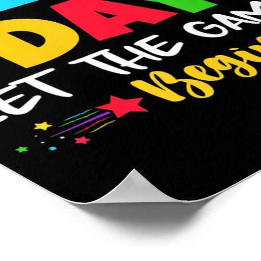 このフィールドデイをやろうThing先生学生Scho ポスター (角)