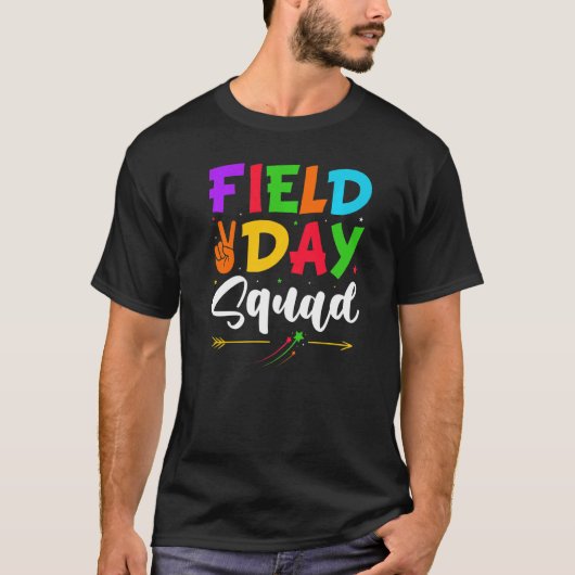 このフィールドデイをやろうThing先生学生Scho Tシャツ (正面)