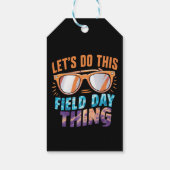 このフィールドデイを行うサングラス先生 ギフトタグ (裏面)