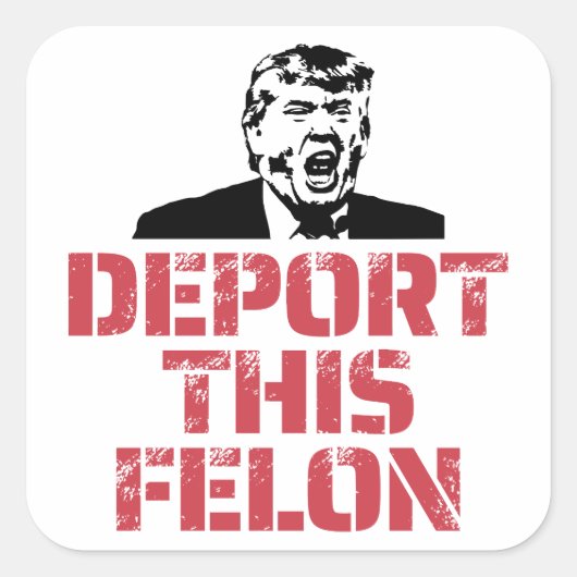 このフェロンを追放する スクエアシール (正面)