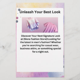 このフライヤーでスタイルを再定義 チラシ