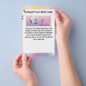 このフライヤーでスタイルを再定義 チラシ (ハンドル)