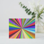 このフラクタルにズームイン ポストカード (スタンド正面)