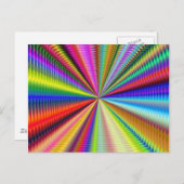 このフラクタルにズームイン ポストカード (正面/裏面)