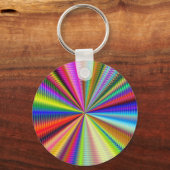 このフラクタルをズームする キーホルダー (正面)