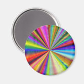 このフラクタルをズームする マグネット (正面/裏面)