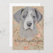 このフラットノートカードを通り抜ける ノートカード (正面/裏面)