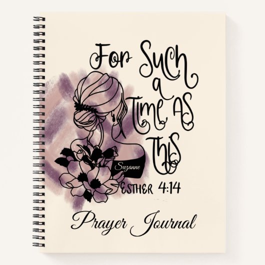 このフローラ・ジャーナルのような時間 ノートブック (正面)