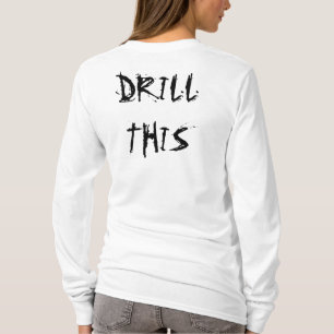 このフード付きスウェットシャツをあけて下さい Tシャツ