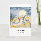 「このブウはおまえのものだ！」 ハロウィーングリーティングカード シーズンカード (正面)