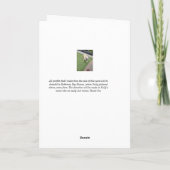 このブルドッグがクリスマスに望むのは… シーズンカード (裏面)