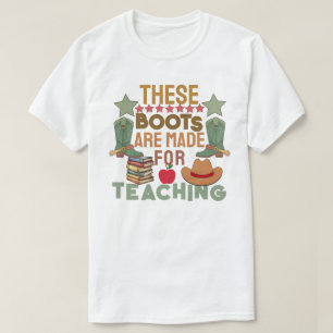 このブーツは教えのTシャツ用だ Tシャツ