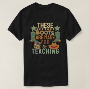 このブーツは教えのTシャツ用だ Tシャツ