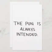 このプリンは必ず狙われてる」 便箋 (正面/裏面)