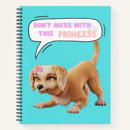 このプリンセスに手を出すな ノートブック (正面)