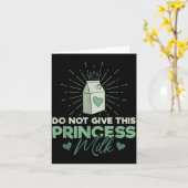 このプリンセスに牛乳を飲ませるな - 乳糖 カード (黄色い花)