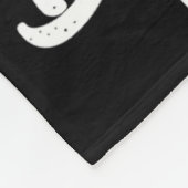 このプリンセスはボクシンググローブスポーツ戦Bを着用 フリースブランケット (角)